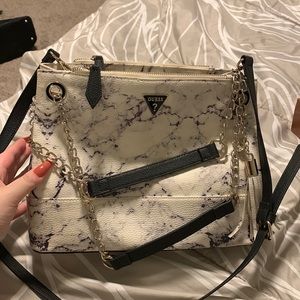 Guess marble handbag